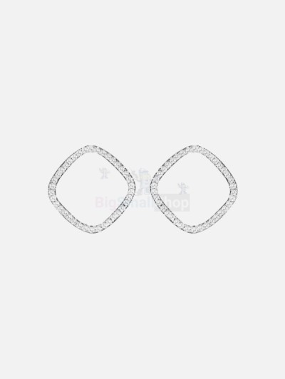 Серьги Белая Нежность жемчужные - купить в Олме-Шойской